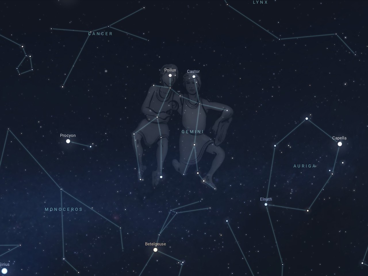 Find The Twins Gemini Constellation NASA Science find-the-twins-gemini-constellation-nasa-science